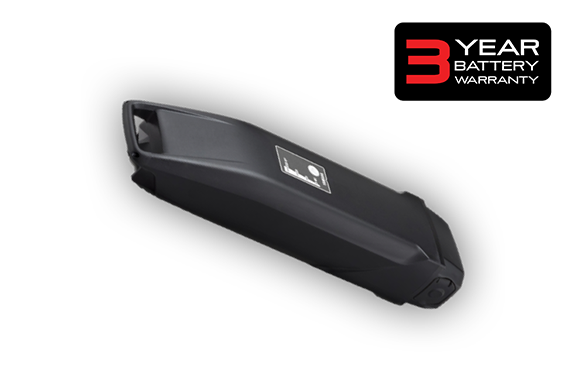 Battery isolated on black. 3 Year Warranty Icon