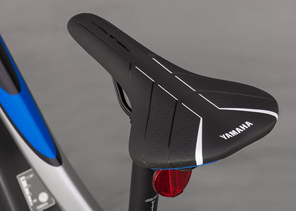 Closeup of saddle